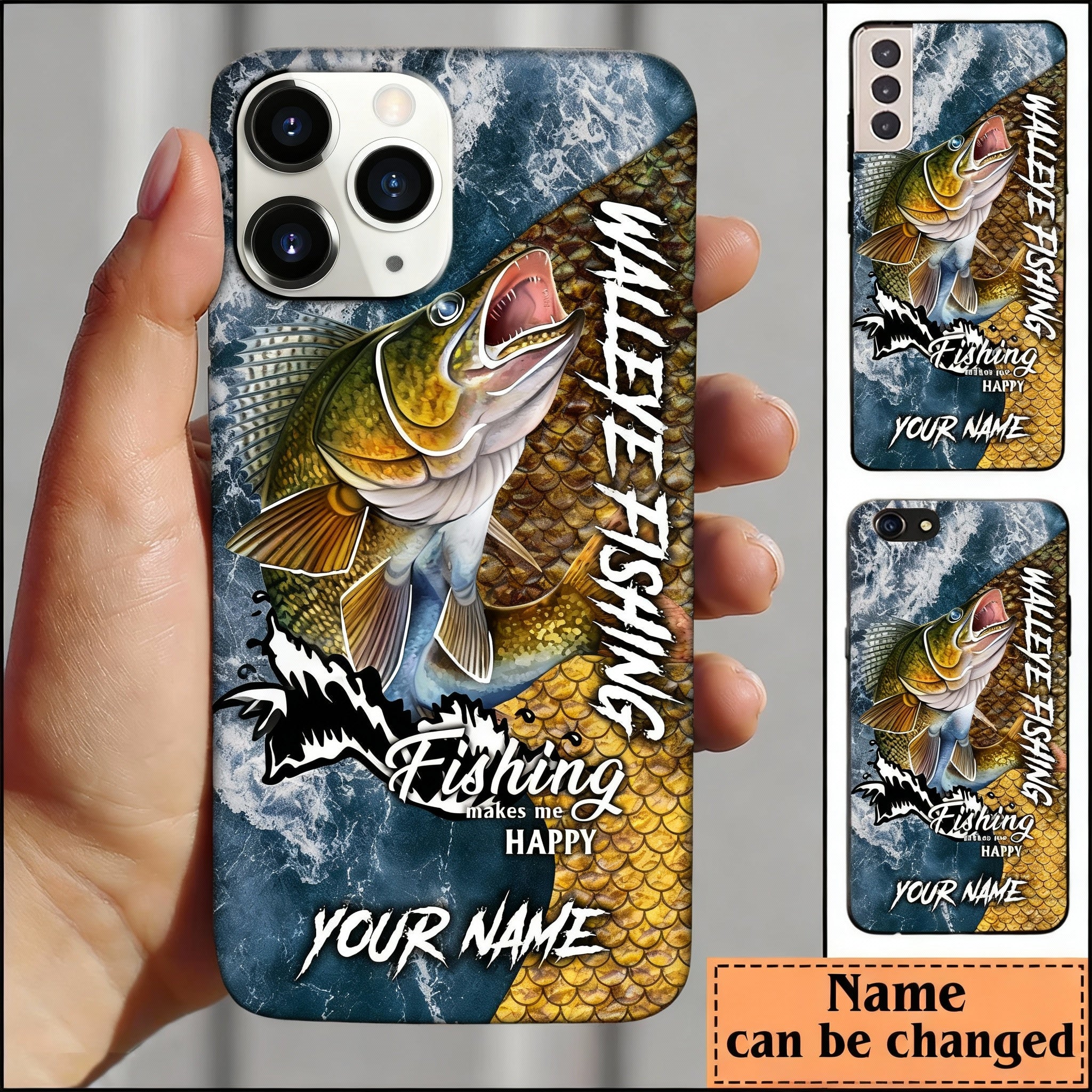 FISHING 3D PHONE CASE