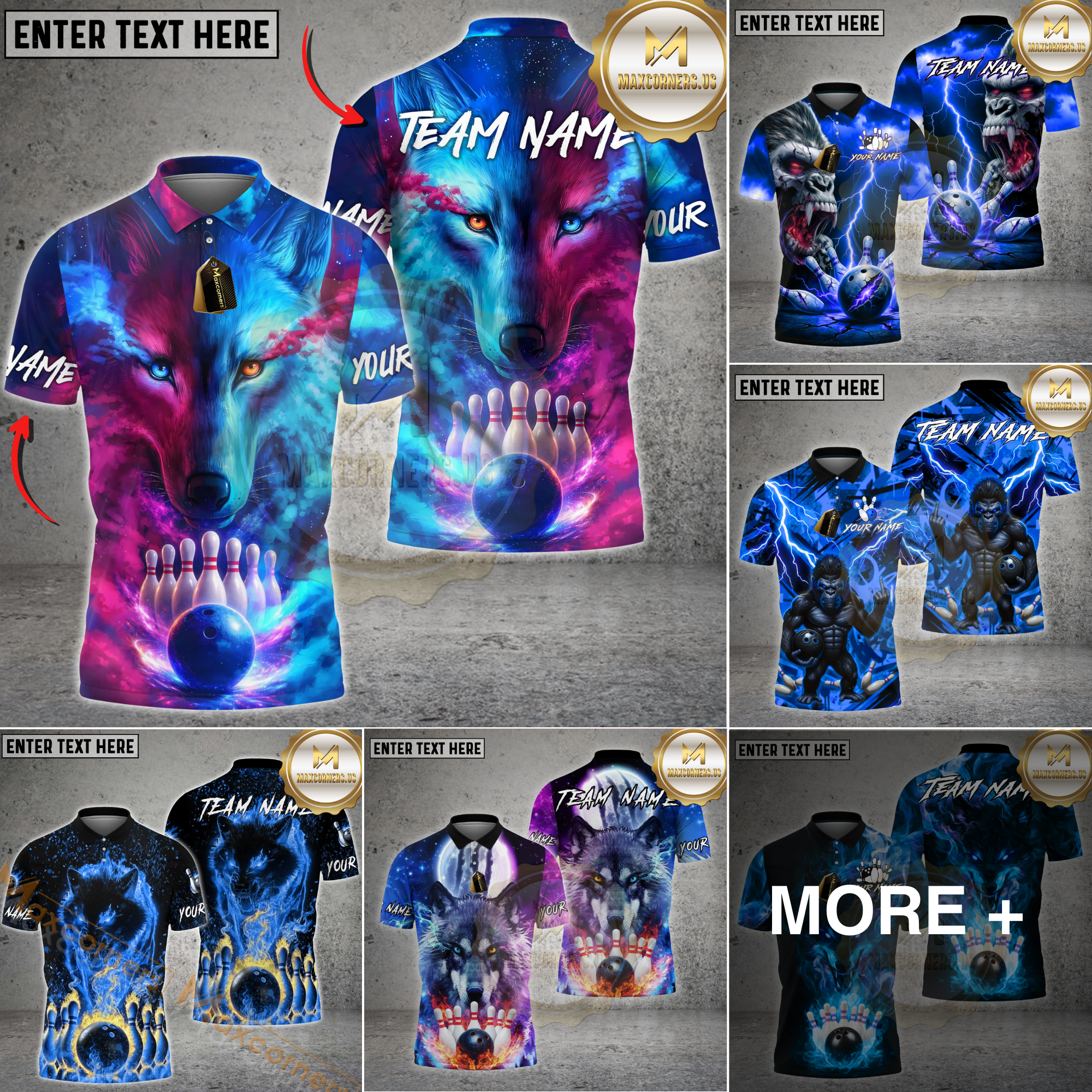 Bowling 3D Shirt Collections