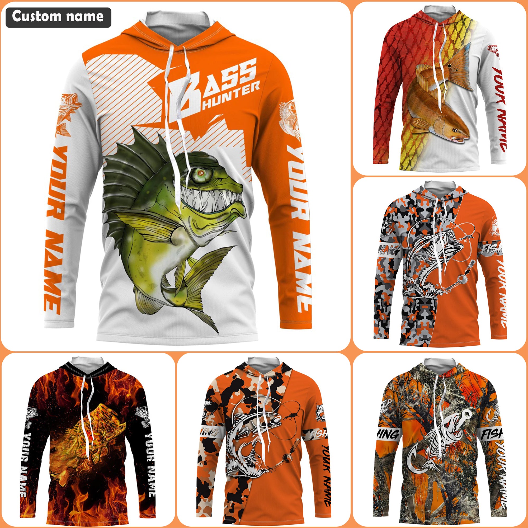 Fishing Halloween 3D Shirts