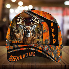 Maxcorners New Century Of Deer Hunting Personalized Hats 3D Multicolored