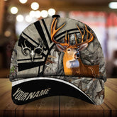 Maxcorners Wriryn-X1 Deer Personalized Hats 3D Multicolored