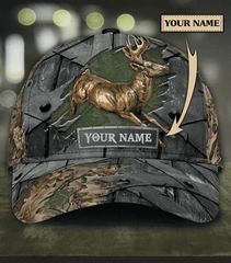 Maxcorners Deer Hunting Personalized Cap