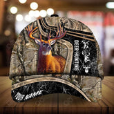 Maxcorners The Best Deer Hunting Personalized Hats 3D Multicolored
