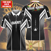 Maxcorners Darts For Team Design Multicolor Option Personalized Name 3D Shirt