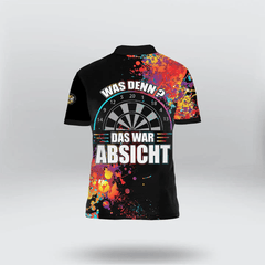 Maxcorners Darts Was Denn Personalized Name 3D Shirt
