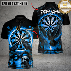 Maxcorners Dark Vision Darts Multicolor Customized Name, Team Name 3D Shirts