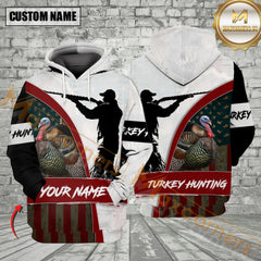 Maxcorners Custom Name Turkey Hunting All Over Print Shirt
Best Gift For Hunter