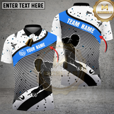 Maxcorners Billiards Dynamic Motion Multicolor Customized Name, Team Name 3D Shirt