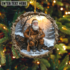 Maxcorners Personalized Hunting Ornament: Acrylic Hunter Gift