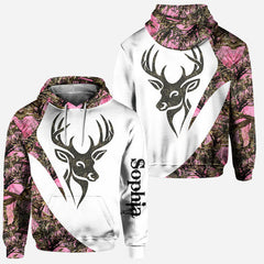 Maxcorners Country Girl, Personalized Hunting All Over Shirt, Personalized 3D Hoodie For Hunting Lover 4 TU2611