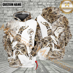Maxcorners Custom Name Duck Hunting Camo All Over Print Shirt
Best Gift For Hunter