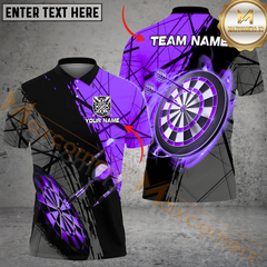 Maxcorners Flying Arrow Darts Jersey Multicolor Option Customized Name, Team Name 3D Polo Shirt