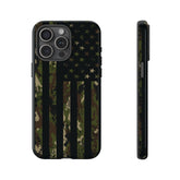 Maxcorners Camo Flag Full Wrap Phone Case LM0812