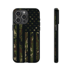 Maxcorners Camo Flag Full Wrap Phone Case LM0812