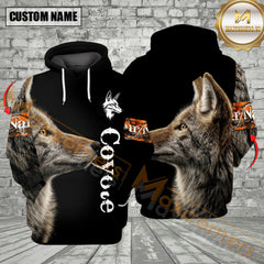 Maxcorners Custom Name Deep Coyote Hunting All Over Print Shirt
Best Gift For Hunter