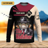 Maxcorners The Rod Father SPF Shirts, Custom Fishing Shirts, Fishing Shirts For Men, Funny Fisherman Gift