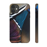 Maxcorners Drake Wood Duck Feathers Full Wrap Phone Case LM0812