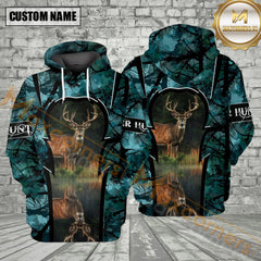 Maxcorners Deer Hunting Blue Camo All Over Print Shirt
Best Gift For Hunter