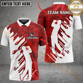 Maxcorners Golf Basic Playing Multicolor Customized Name, Team Name 3D Shirts