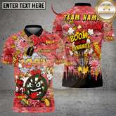Maxcorners Darts Funny DartBoard Dynamite Boom Customized Name, Team Name 3D Shirt (4 Colors)