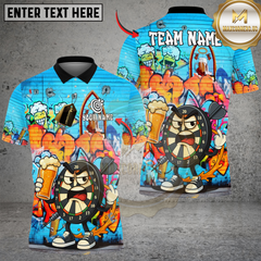 Maxcorners Darts Funny DartBoard Beer Attitude Customized Name, Team Name 3D Shirt (4 Colors)