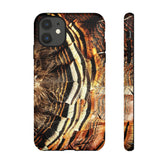 Maxcorners Turkey Tail Feathers Full Wrap Phone Case LM0812