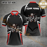 Maxcorners 8 Ball Billiard Line Pattern Jersey Multicolor Options Personalized Name, Team Name 3D Shirt (4 Colors)