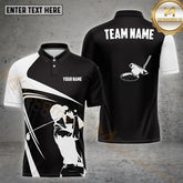 Maxcorners Golf Basic Playing Multicolor Options Personalized Name, Team Name 3D Shirt (4 Colors)