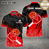 Maxcorners 3D Multicolor Pickleball Personalized Unisex Shirt 9 (4 colors)