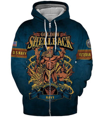 Maxcorners Dedicated Veteran Camo Hoodie