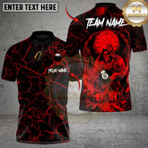 Maxcorners Game Over Time 8 Ball Billiards Multicolor Customized Name, Team Name 3D Shirt