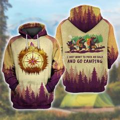 Maxcorners Camping 3D All Over Printed Shirt VTHD1