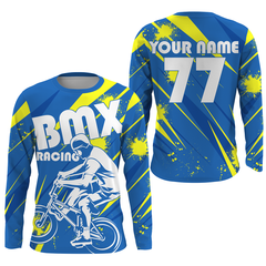 Maxcorners BMX Cycling Customize Name 3D Shirts