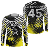 Maxcorners BMX Cycling Customize Name 3D Shirts