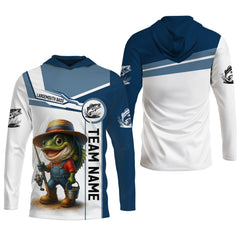 Maxcorners Largemouth Bass Fishing Team Shirt, UV Protection Shirt, Fishing Jersey, Men Long Sleeve Shirt