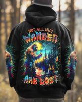 Maxcorners Not All Who Wander Are Lost Bigfoot All Over Print LM1601
