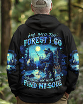 Maxcorners And Into The Forest I Go Bigfoot Fishing All Over Print LM1601