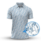 Maxcorners Funny Pattern Golf Shirt, Crazy Golf Shirt For Golfer, Golf Gift For Men