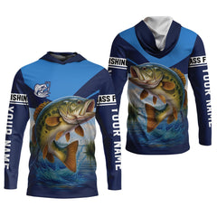 Maxcorners Largemouth Bass Fishing SPF Shirt For Men, Fisherman Outfit, Gift For Fisherman