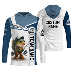 Maxcorners Team Fishing Shirt, Largemouth Bass Fishing, SPF Shirt For Men, Men Jersey, Mens Casual Shirts