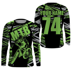 Maxcorners MTB jersey kids adult mountain biking gear UPF30+ bike shirt cycling jersey riding clothes LM2809