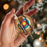 Maxcorners Archery, Home Decor, Christmas Ornament, Personalized Ornaments 2D Flat LM2111