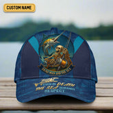 Maxcorners Dead Men And The Sea Swordfish Skeleton Fishing Cap, Personalized Hats For Men, Fishing Hats For Men