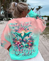 Maxcorners Stay Wild Ocean Child Dolphin All Over Print LM2101