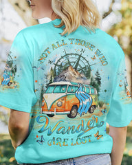 Maxcorners Not All Who Wander Are Lost Camping All Over Print LM2101