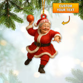 Maxcorners Grandma Santa, Home Decor, Christmas Ornament, Personalized Ornament 2D Flat LM2111