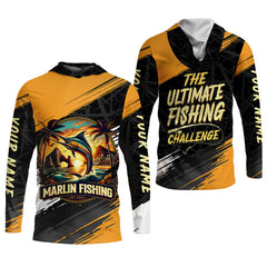 Maxcorners Marlin Fishing SPF Shirts, The Ultimate Fishing Challenge Shirts For Men, Funny Fisherman Gift