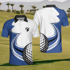 Maxcorners Menβs Golf Polo Shirt, Mens Goft Gift, Gift For Golf Lovers