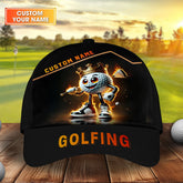 Maxcorners Golf King Personalized Golf Cap, Funny Golf Cap, Gift For Dad, Golf Gift For Men