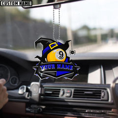 Maxcorners Personalized Billiards Family Ornament